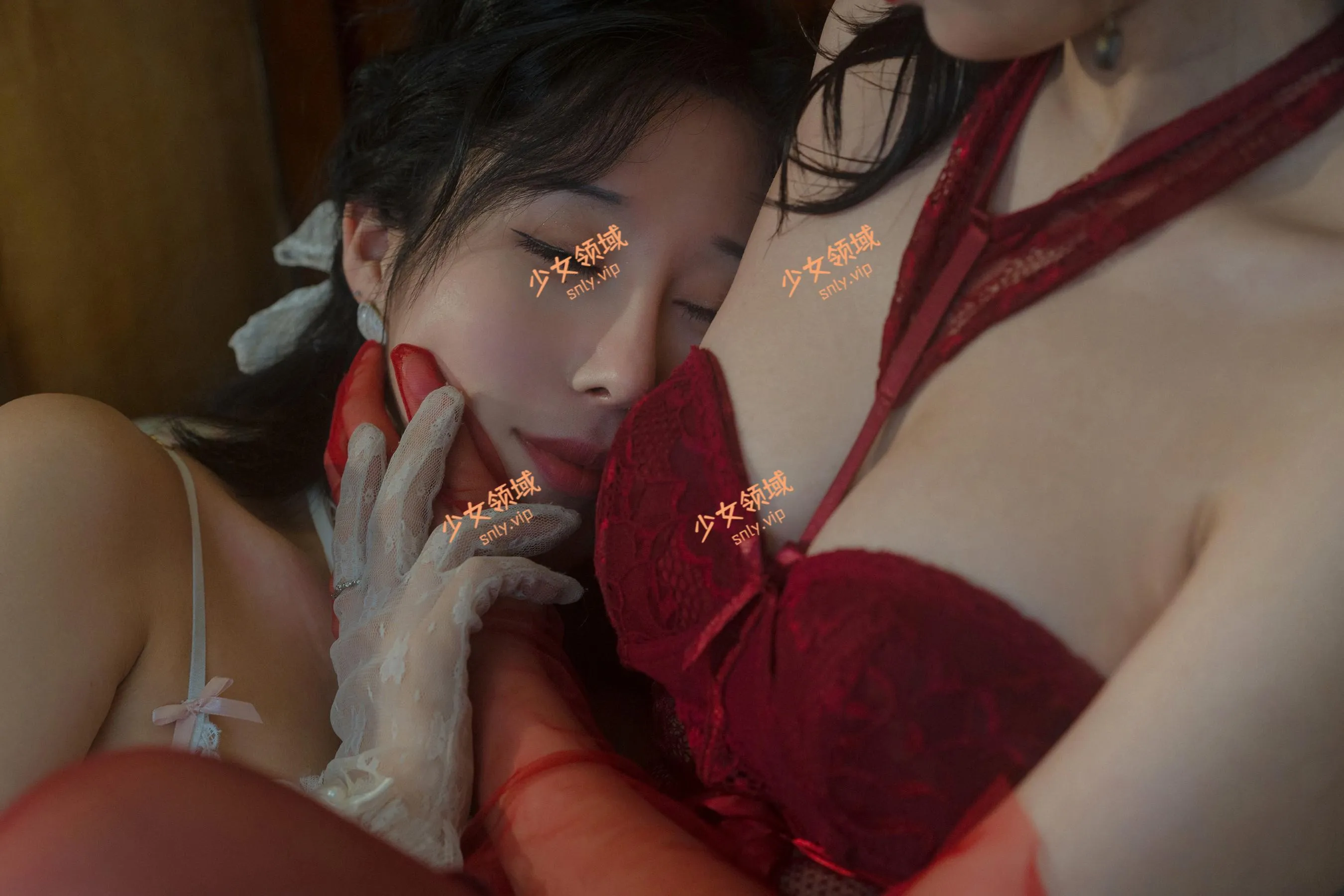 云溪溪 – NO.48 奶桃 花吟系列 [151P]插图8